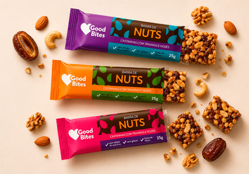 Identidade Visual e Design de Embalagem Good Bites